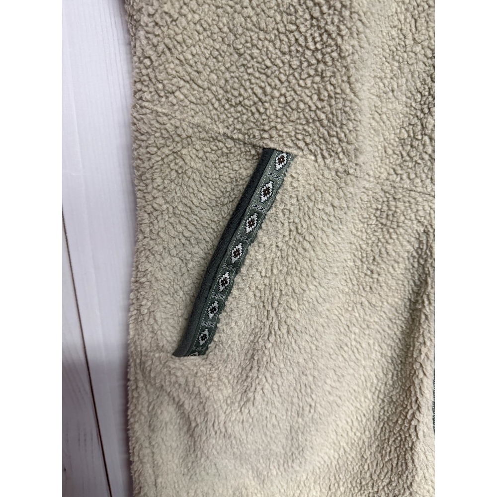 KÜHL Women's Hygge Sherpa Fleece Vest Medium Natural‎ EUC - Picture 3 of 13